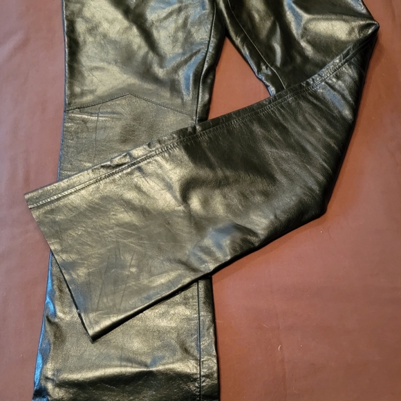 Express Black leather pants - Picture 2 of 16